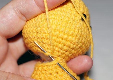 How to Sew Amigurumi Parts Photo Instructions