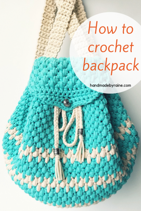 Inspiration. Crochet Backpacks.