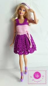 Inspiration. Crochet Cloths for Barbie Doll.