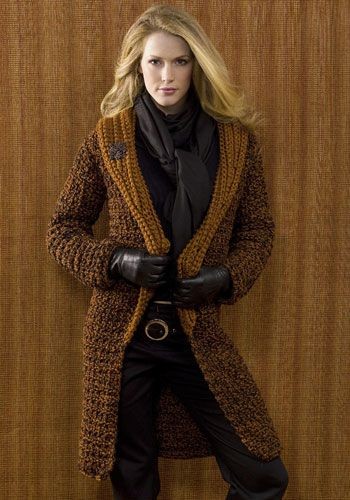 Inspiration. Crochet Coats.