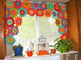 Inspiration. Crochet Curtains.