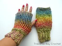 Inspiration. Crochet Fingerless Gloves.