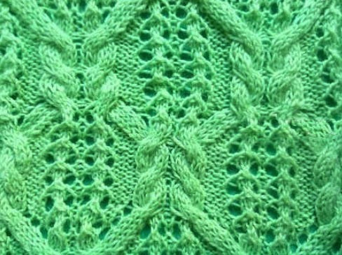 Fancy Knit Pattern with Cables