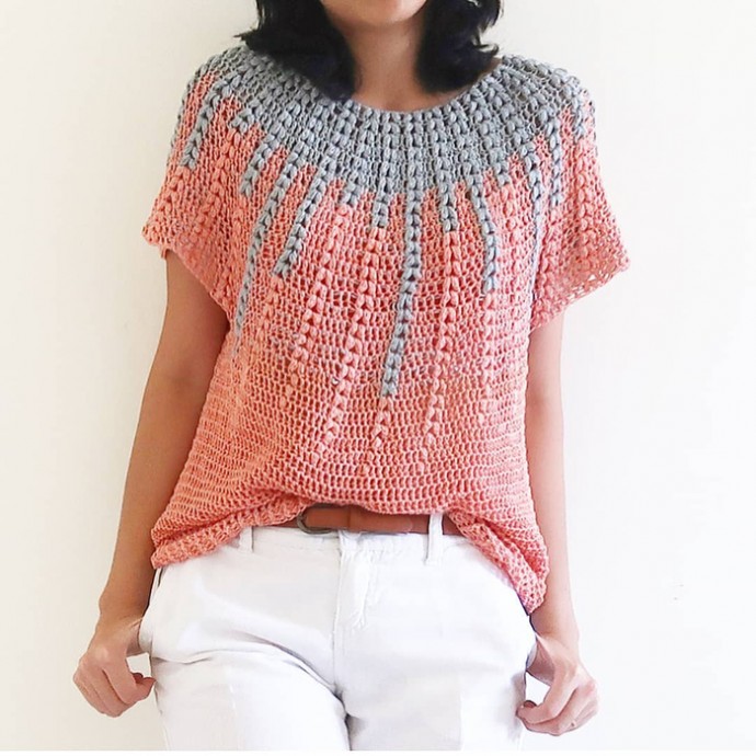 Inspiration. Crochet Blouses.