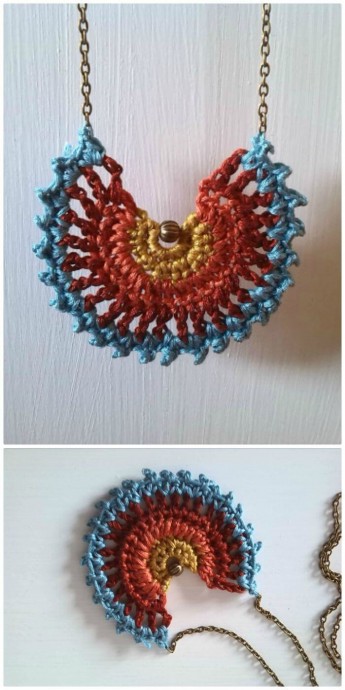 Inspiration. Crochet Jewelry.