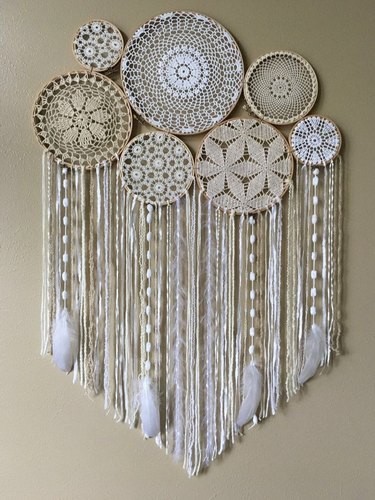 Inspiration. Crochet Wall Decorations.