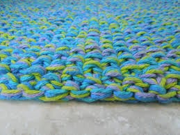 Inspiration. Knit Rugs.