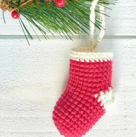 ​Crochet Stocking Ornament