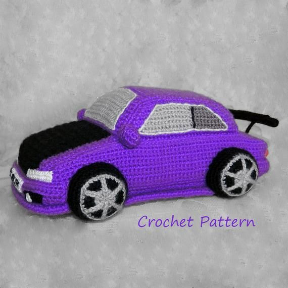 Inspiration. Crochet Cars.