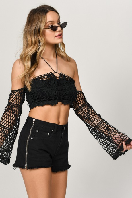 Inspiration. Crochet Crop Tops.