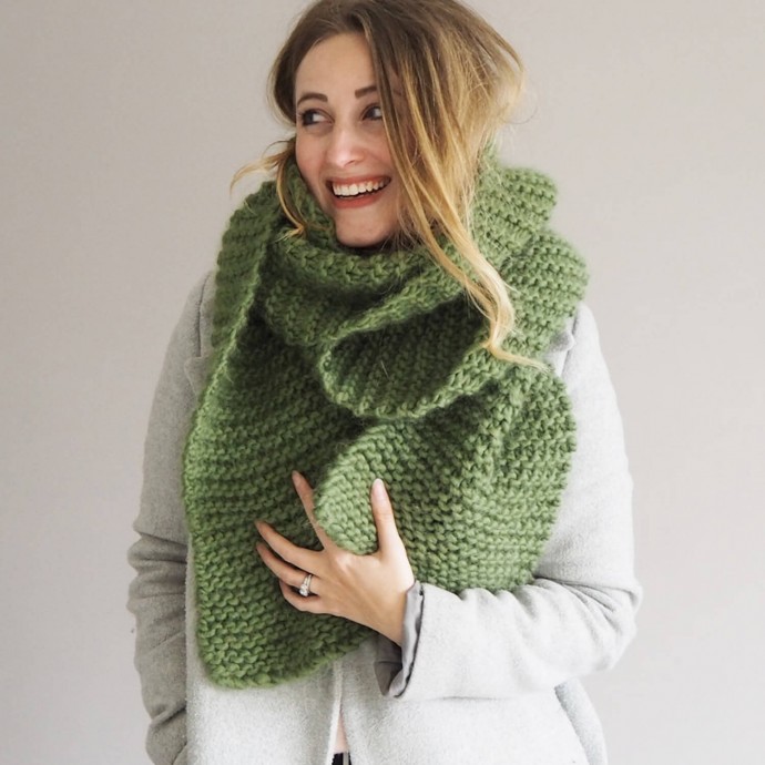 Inspiration. Knit Scarves.