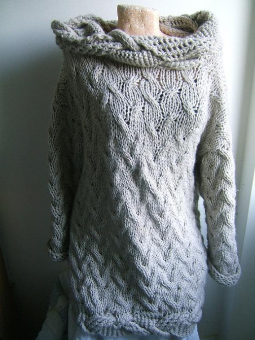 Inspiration. Knit Winter Dresses.
