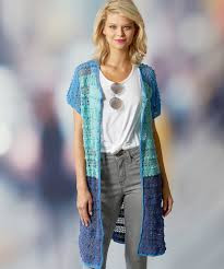 Explore Creative Inspiration with Long Crochet Vests - Stylish Ideas to Enhance Your Wardrobe