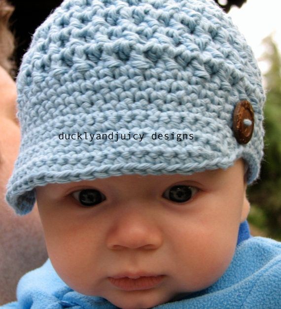 Inspiration. Summer Baby Boy Hats.
