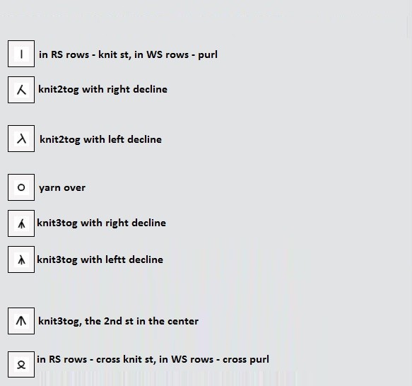 ​Fancy Knit Stitch with Leaves Elements