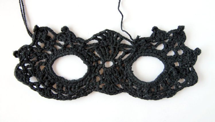 Helping Patty Docter. ​Crochet Masquerade Mask