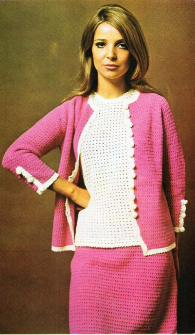 Inspiration. Crochet Suits.