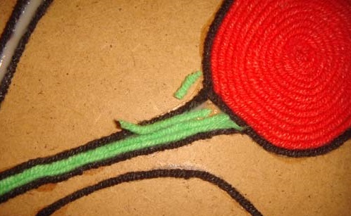 Picture From Threads for Beginners "Cherry" Picture From Threads for Beginners "Cherry"