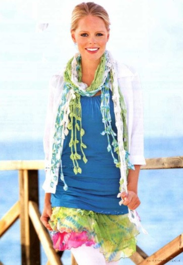 Complete Guide to Crochet Scarf Patterns with Turquoise, White, and Light-Green Yarn Complete Guide to Crochet Scarf Patterns with Turquoise, White, and Light-Green Yarn