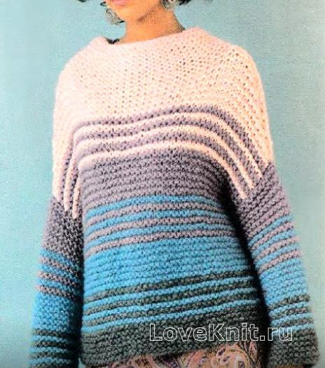 Complete Guide to Knitting a Stylish Garment with Light-Blue, Violet, Pink, and Grey Yarn Complete Guide to Knitting a Stylish Garment with Light-Blue, Violet, Pink, and Grey Yarn