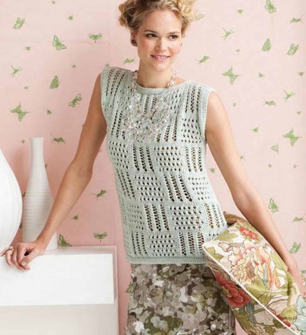 Inspiration. Knit Summer Tunics.