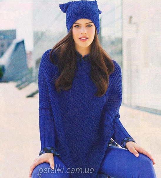 Pullover-Poncho Pullover-Poncho