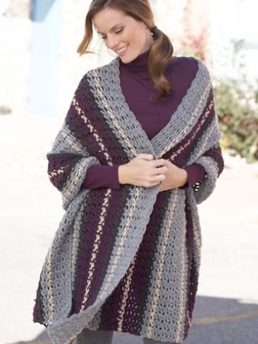 Simply Soft Afternoon Crochet Wrap Simply Soft Afternoon Crochet Wrap