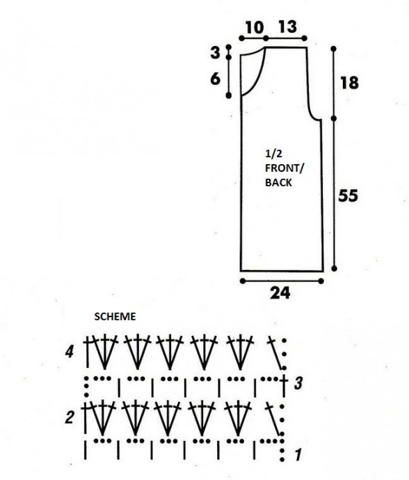 Complete Guide to Crocheting a Beautiful Blue Cotton Top with Detailed Instructions