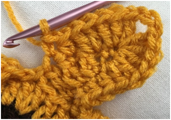 Helping Ann. ​3D Sunflower Crochet Blanket