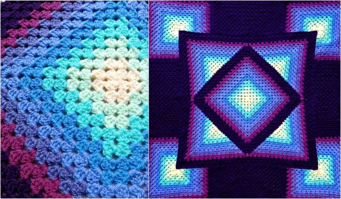 Helping our users. Ocean Glow Granny’s Throw. Helping our users. Ocean Glow Granny’s Throw.