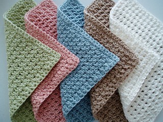 Inspiration. Crochet Washcloth.