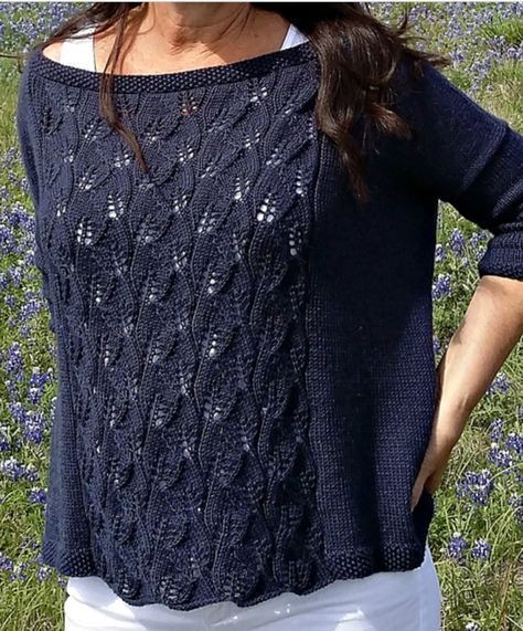 Inspiration. Knit Summer Pullovers.