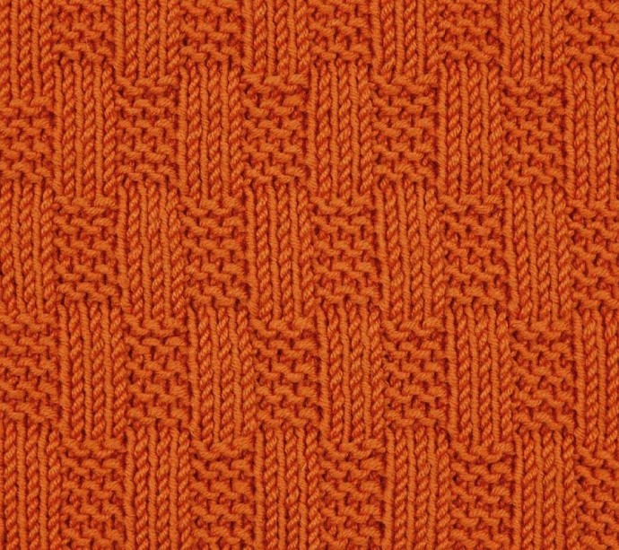 ​Lateral Basket Knit Stitch