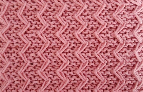 ​Zigzag Loop Knit Stitch