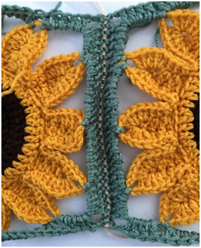 Helping our users. ​Crochet Sunflowers Afghan.