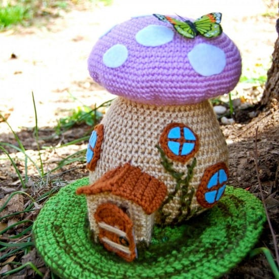 Inspiration. Crochet Houses.