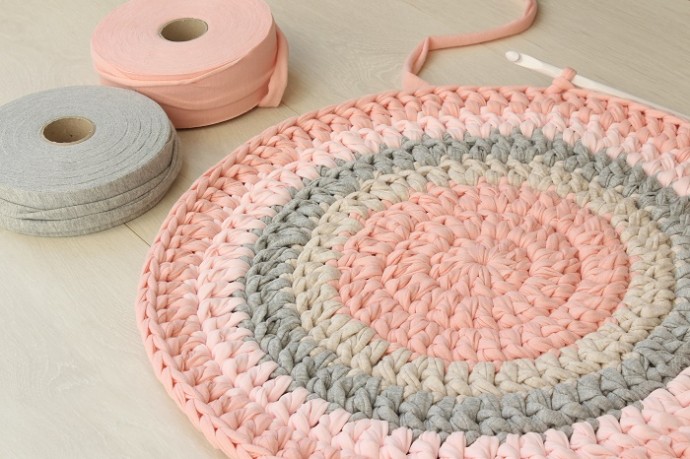 Inspiration. Crochet rugs.