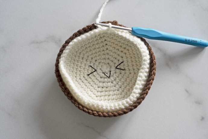 ​Amigurumi Crochet Coconut