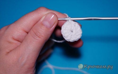 Dog Paw Crochet Applique Dog Paw Crochet Applique