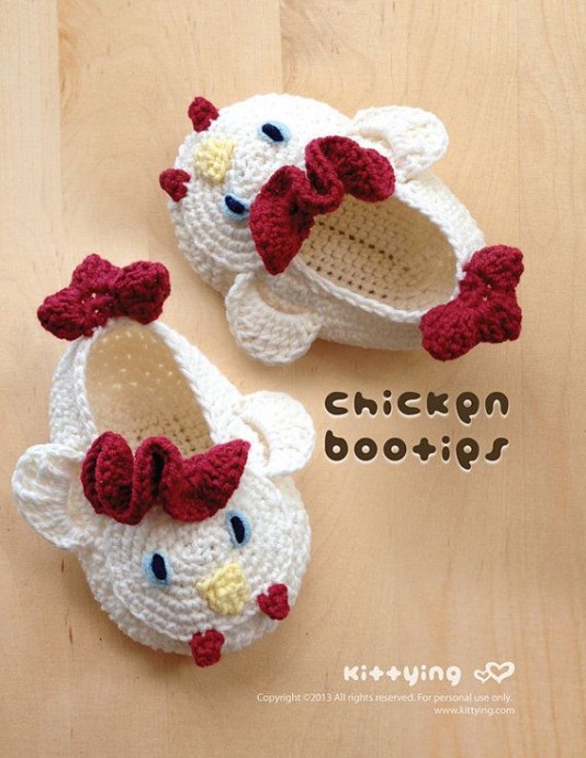 Inspiration. Animal Booties.