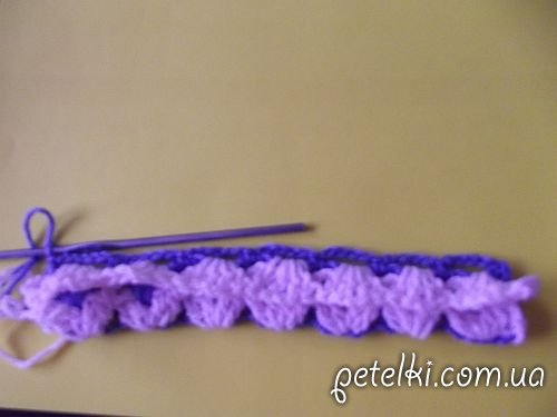 Two-Coloured Crochet Stitch