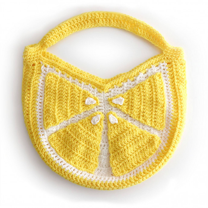 ​Crochet Lemon Bag