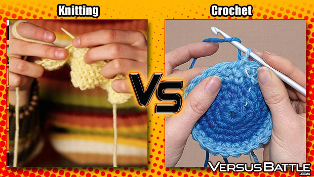 Knit vs Crochet