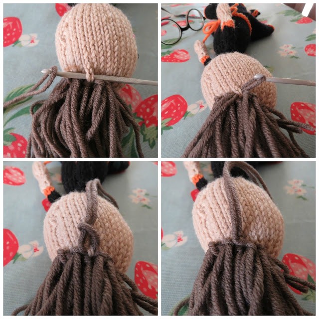 Helping our users. ​Knit Halloween Witch.