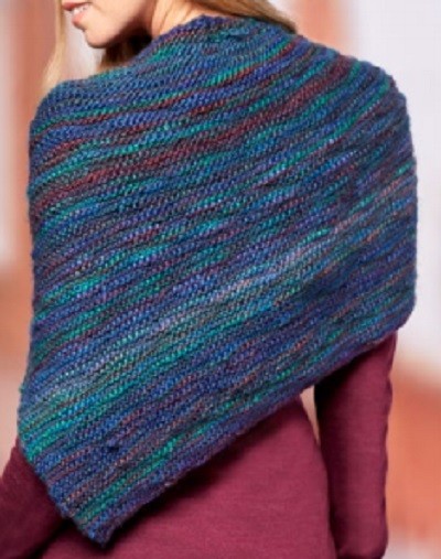 Helping our users. ​Winter Knit Shawl.