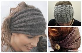 Inspiration. Knit Headbands.