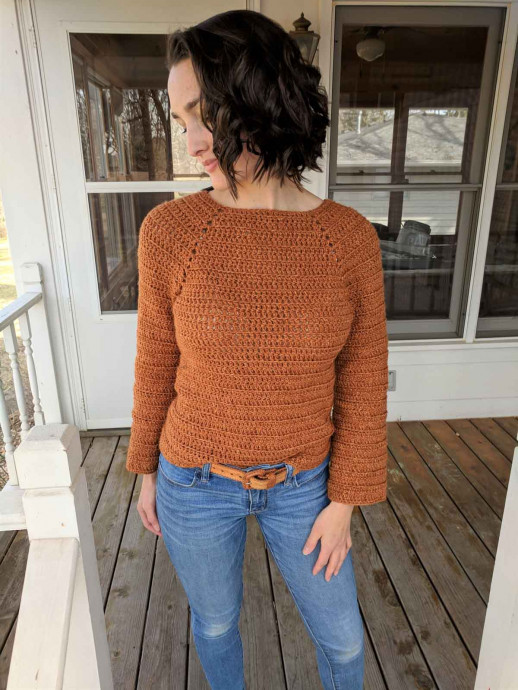 ​Simple Crochet Pullover