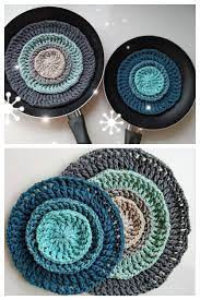 Inspiration. Crochet Pan Protection.