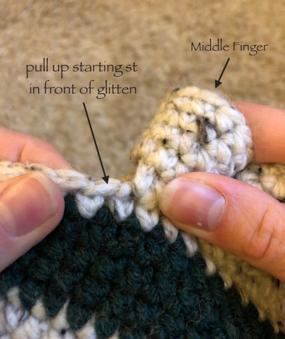 Helping our users. ​Crochet Fingerless Mittens with Flap.