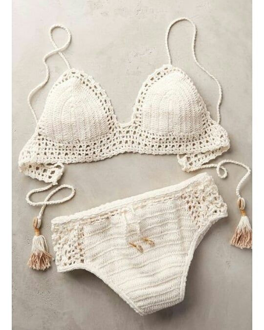 Inspiration. Knit and Crochet Swimsuits.